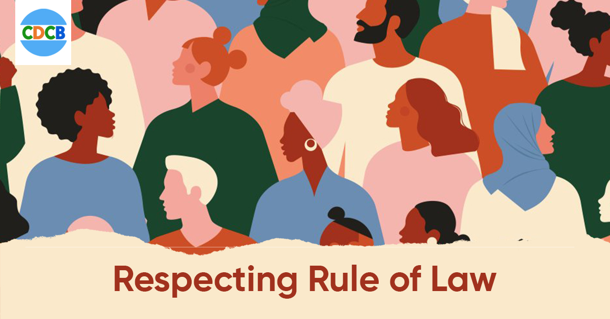 How is the concept of “Rule of Law” understood? The concept of Rule of Law is understood as: (a) where every individual is supposed to be subject to the laws of a given country; and (b) where everyone’s power shall be limited. Respecting Rule of Law